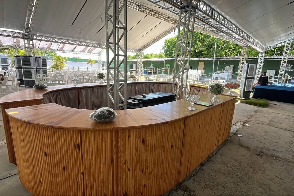 Bar ilha - 8 a 10 bartenders