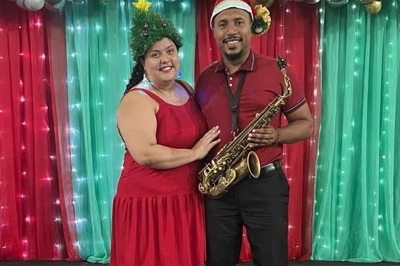 Natal com a sax music