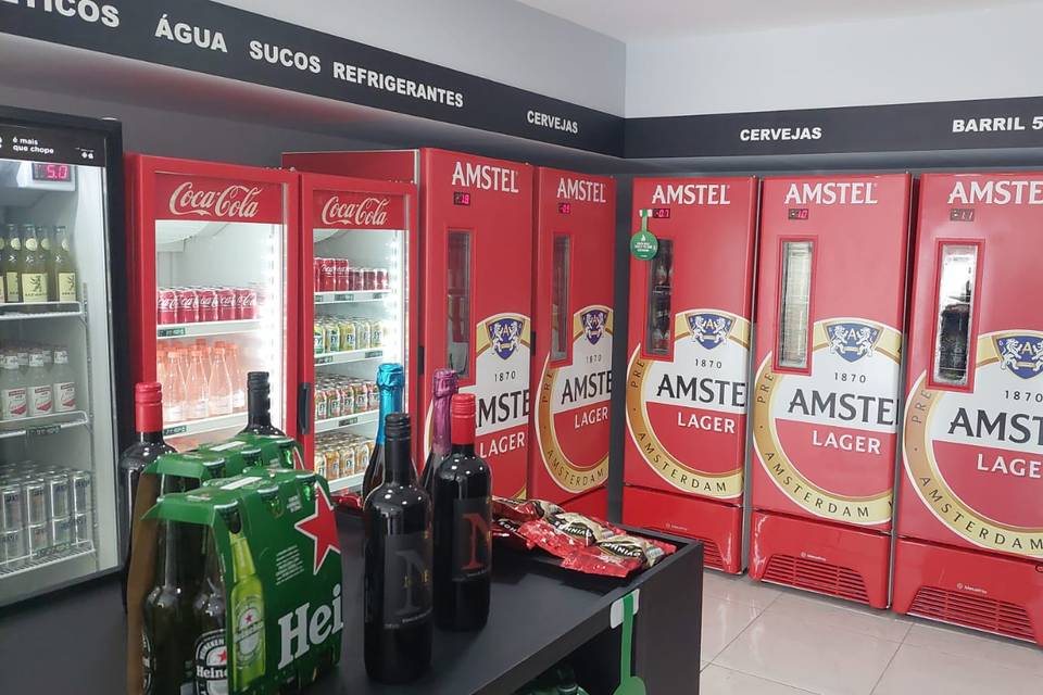 Produtos bem gelados