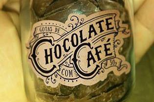 Gotas de chocolate&cafe