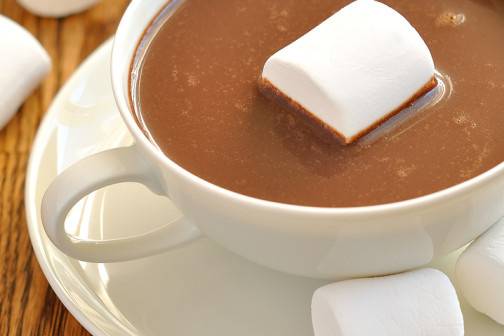 Chocolate quente & marshmallow