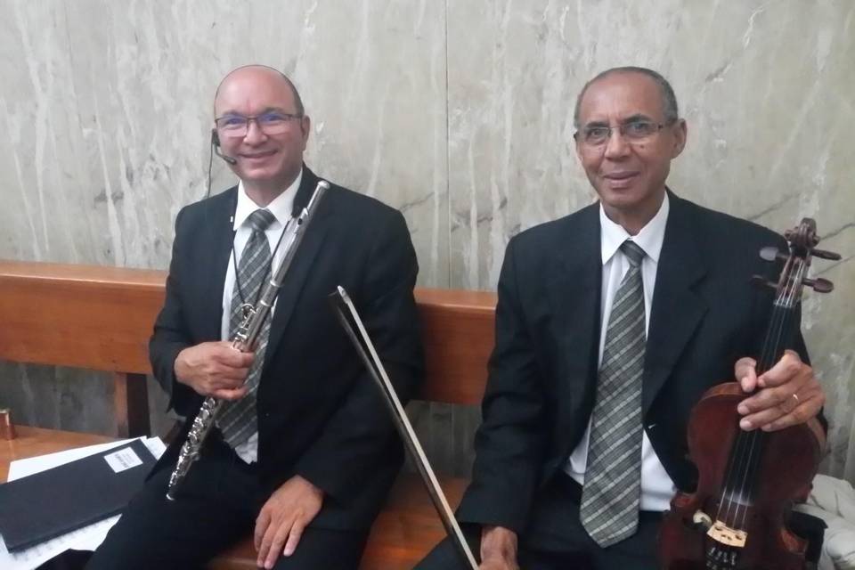 Violino e flauta