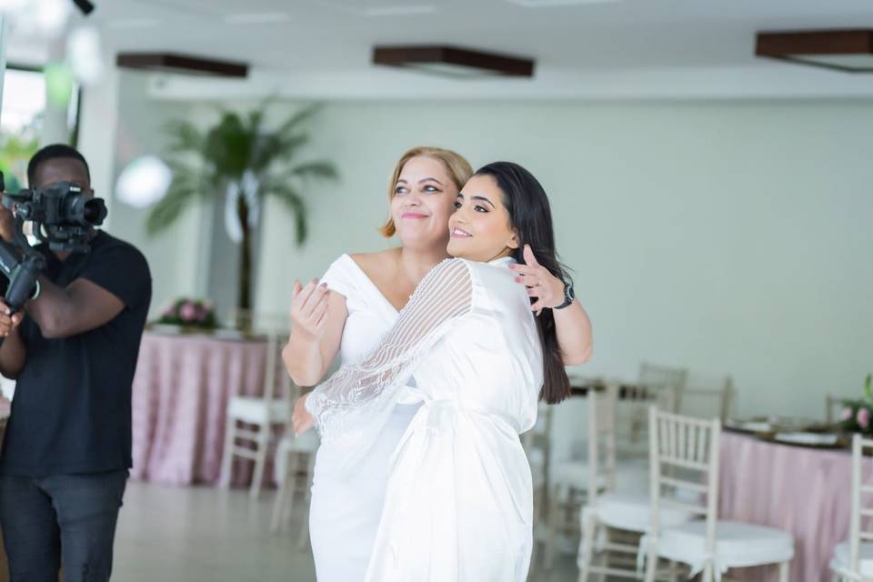 O  carinho com minhas noivas