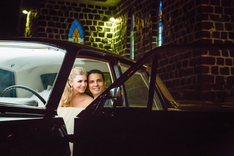 Enfim casados...