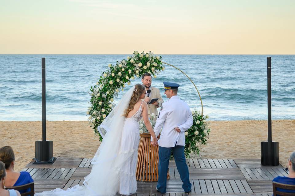 Casamento na praia Balneário