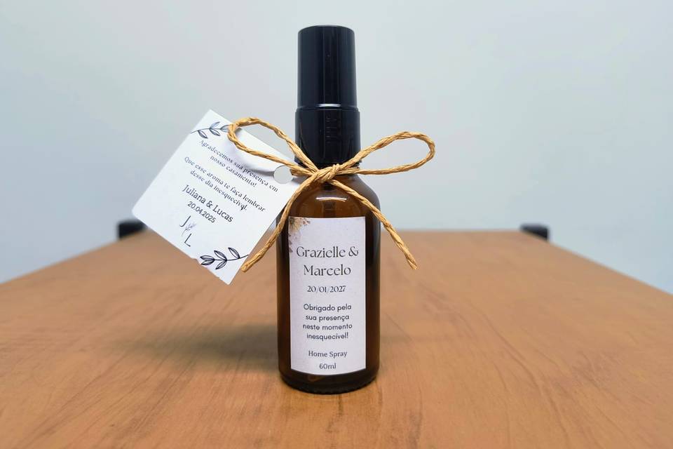 Home Spray Vidro Marrom 30ml