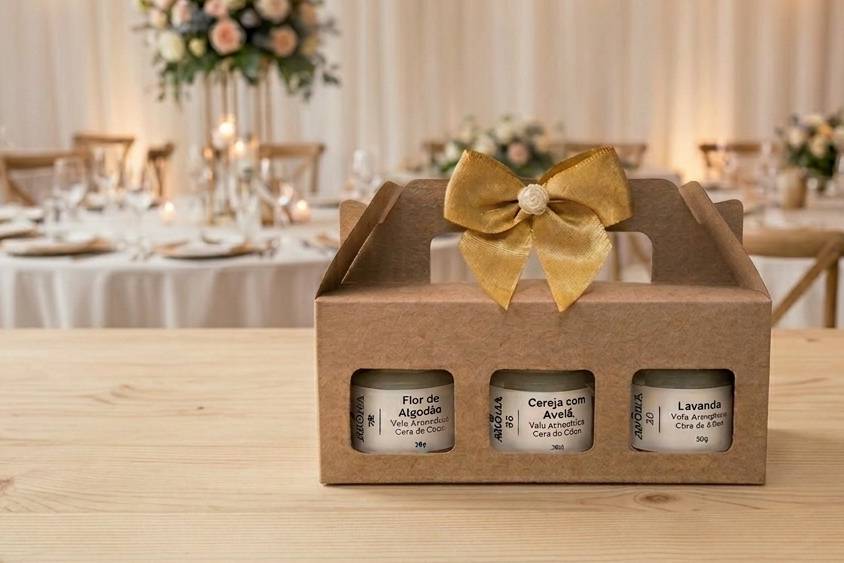 Kit 3 Velas Aromáticas 30g