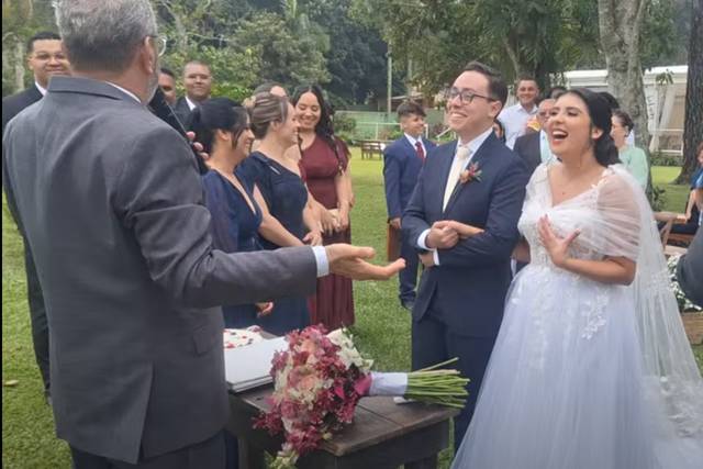 Celebrante e Juiz de Paz Francisco Martins
