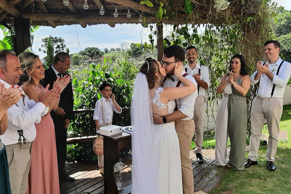 Celebrante e Juiz de Paz Francisco Martins