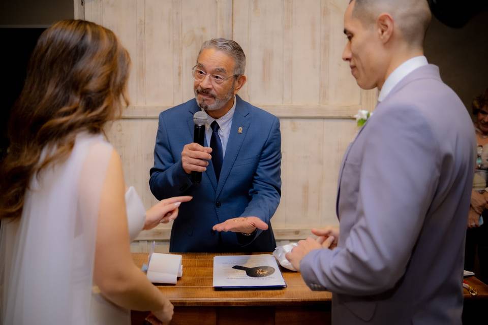 Momento da benção