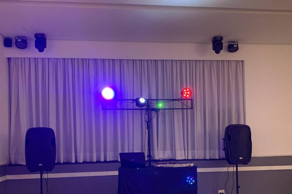 Sonorização e iluminação