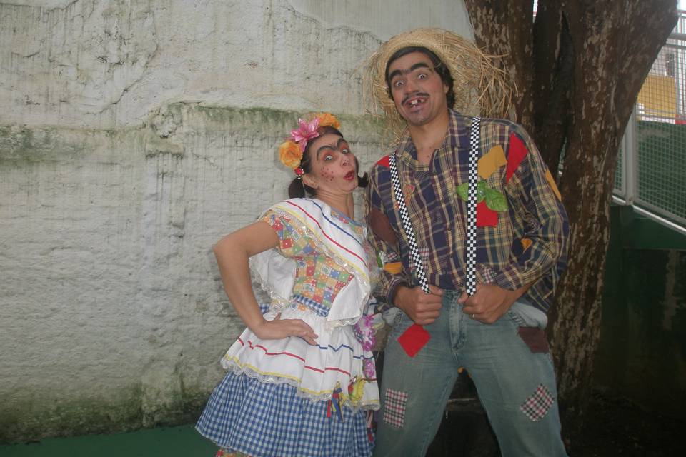 Casal caipira