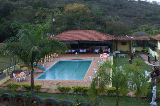 Vista da piscina