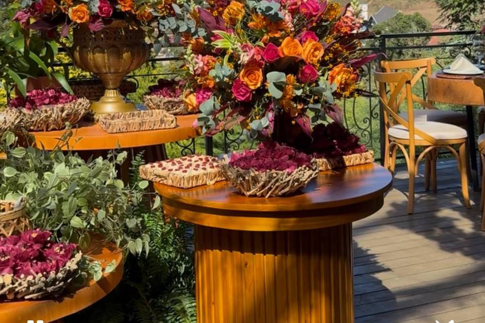 Mesa dos doces