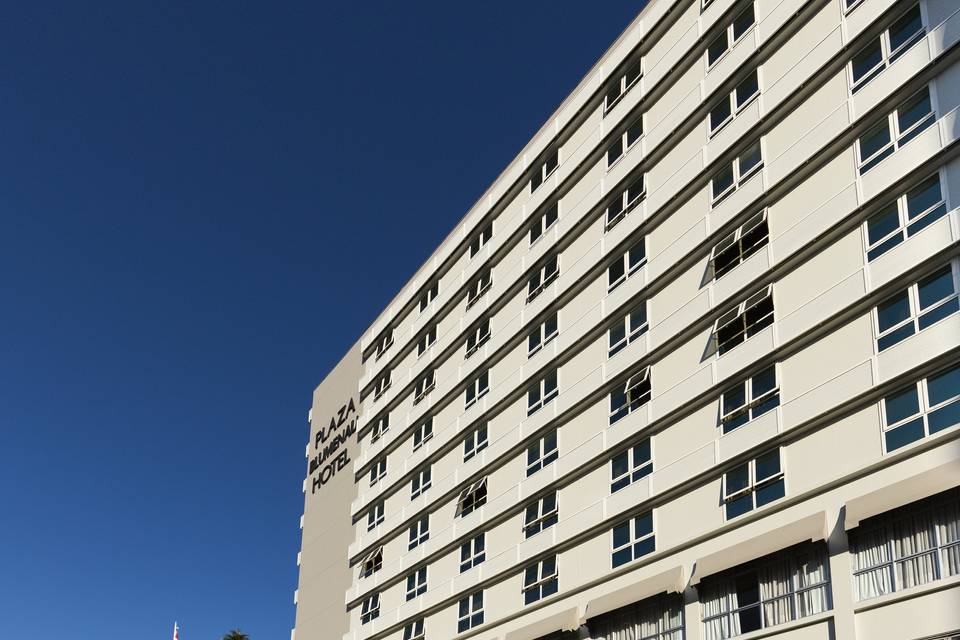 Entrada do Plaza Blumenau