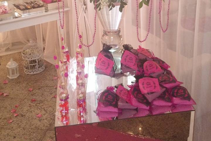 Decoração de flores