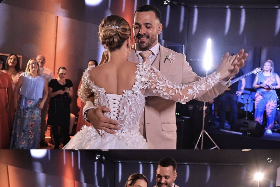 Momentos dos noivos