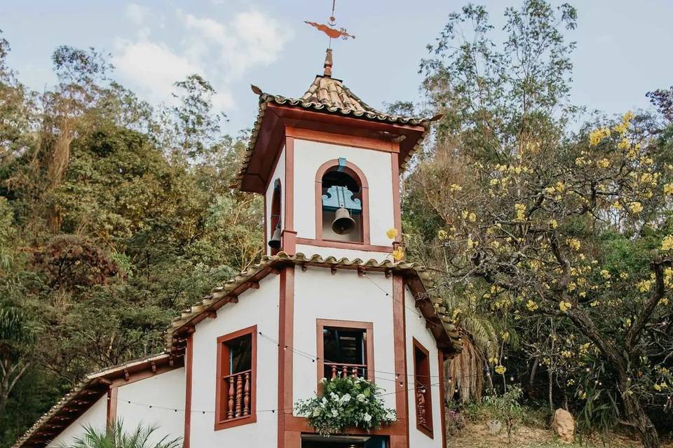 Patio Decorado | Villa Capão