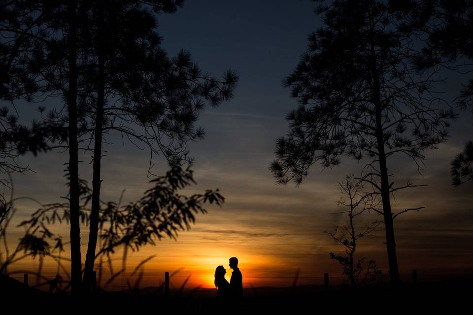 O melhor por do sol