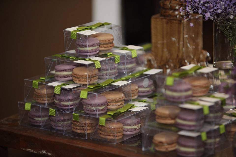 Macarons de presente