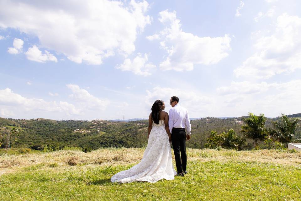 Fotos naturais de casamento