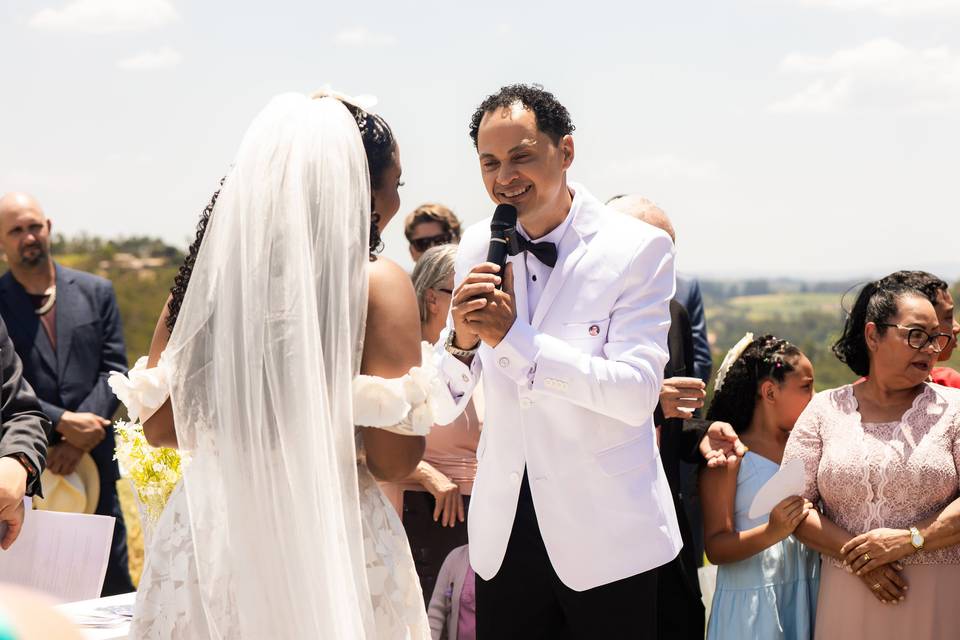 Fotos naturais de casamento