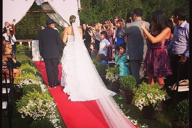 Noivinha Fernanda e Pai Eliseu