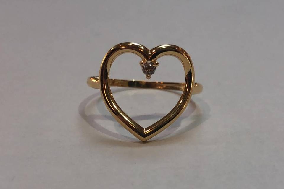 Anel 18K