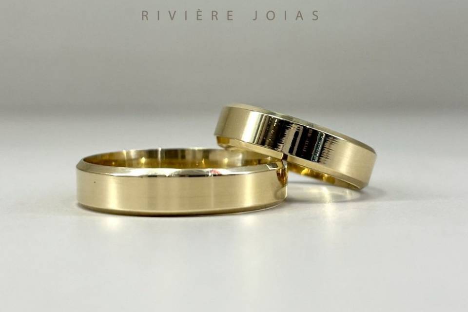 Ouro 18k - 5mm - Italiana