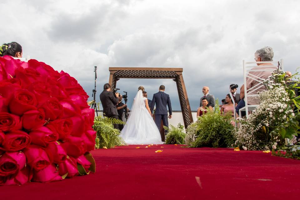 Casar a céu aberto!! Em salão