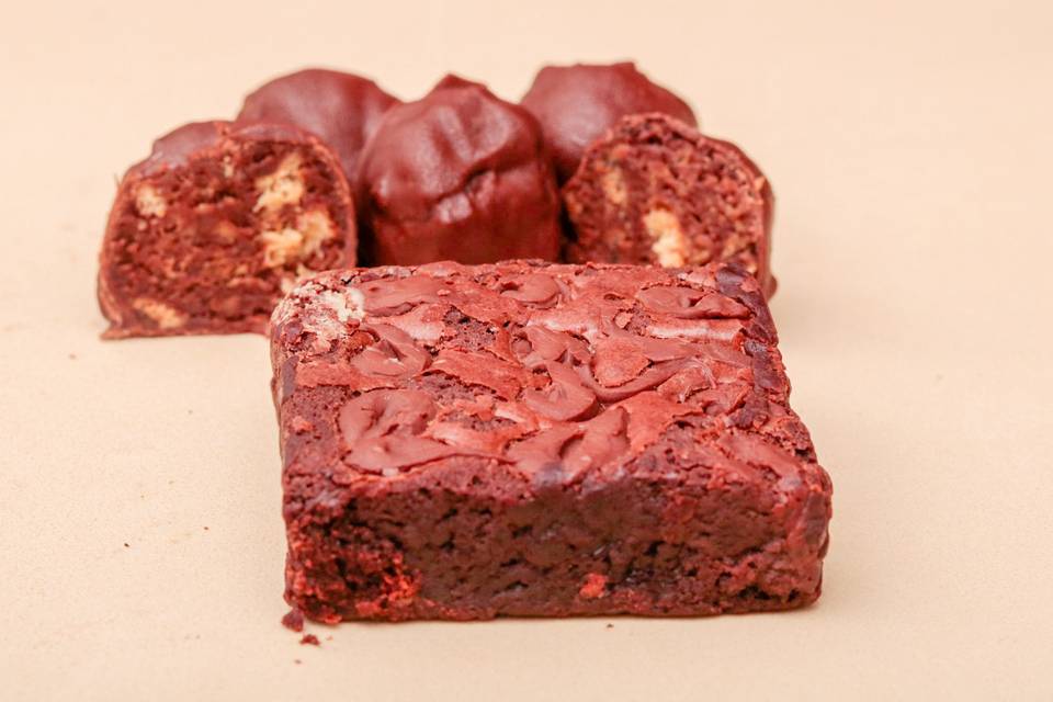 Trufas de brownie