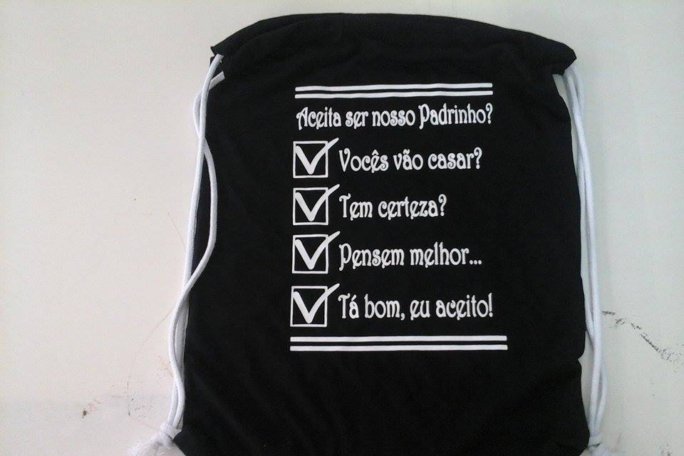 Mochila padrinhos