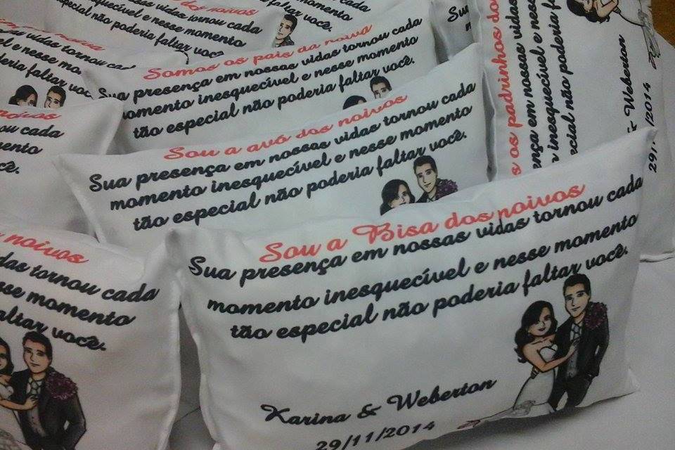 Almofadas personalizadas