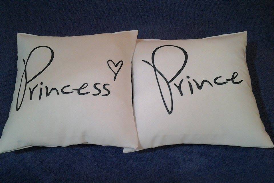 Almofada prince e princess