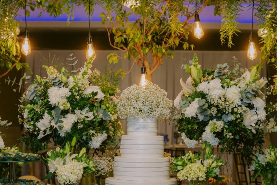 Mesa decorada