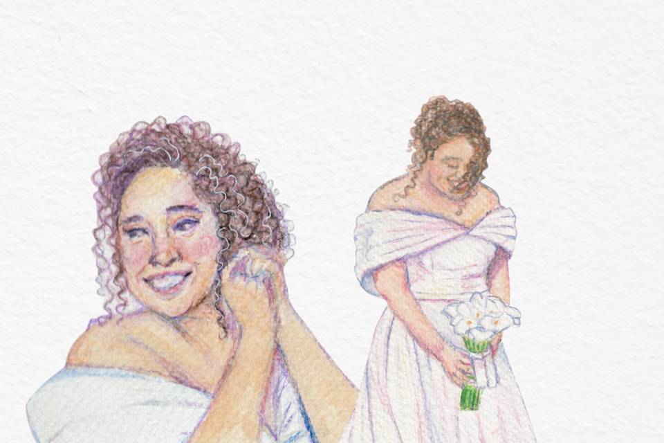 Noiva de Aquarela
