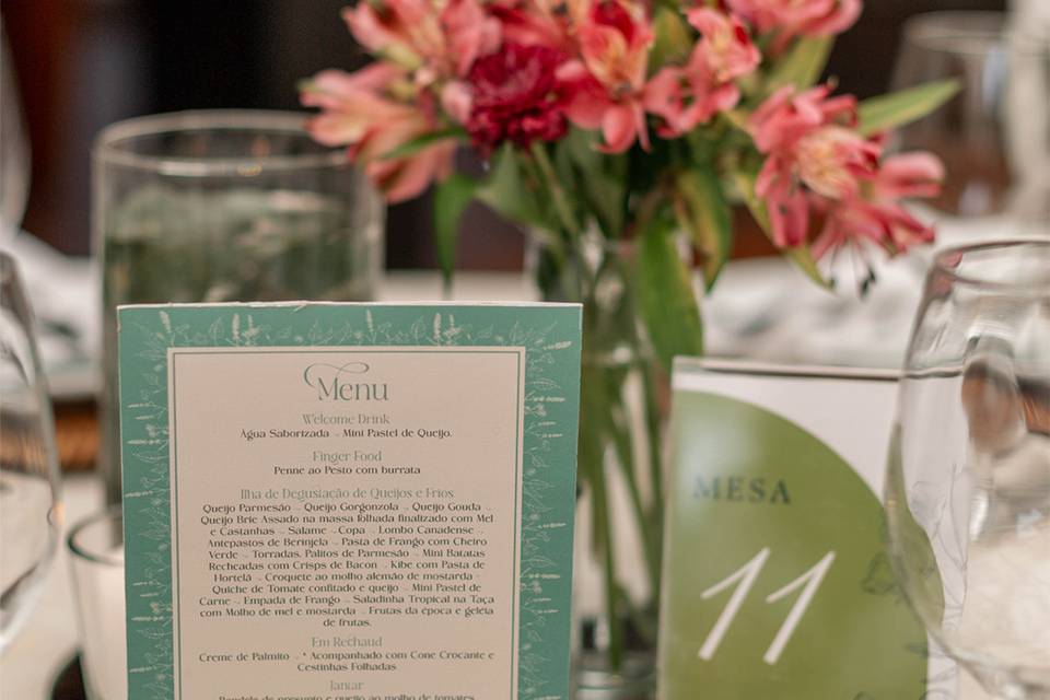 Menu T&F