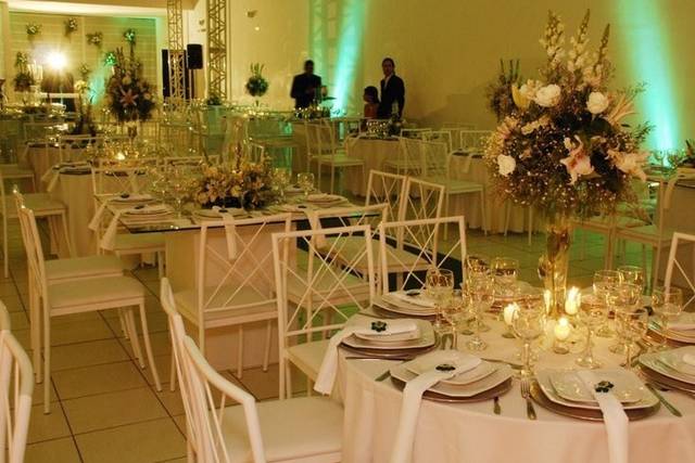 Decoração em branco