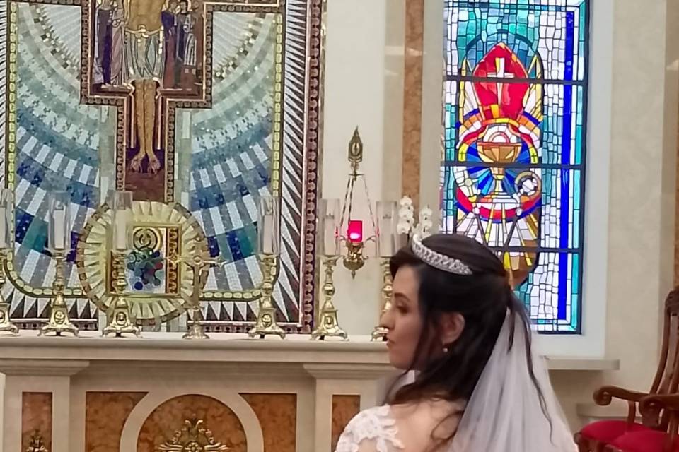 Momento da noiva Ana Carolina