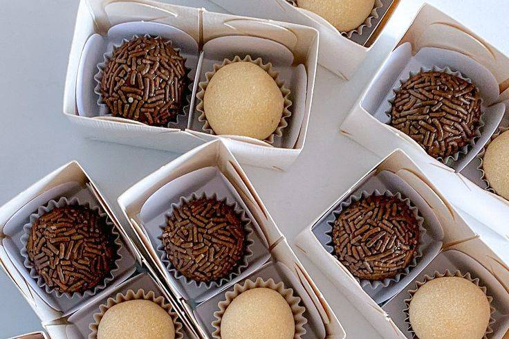 Lembrancinha em brigadeiro