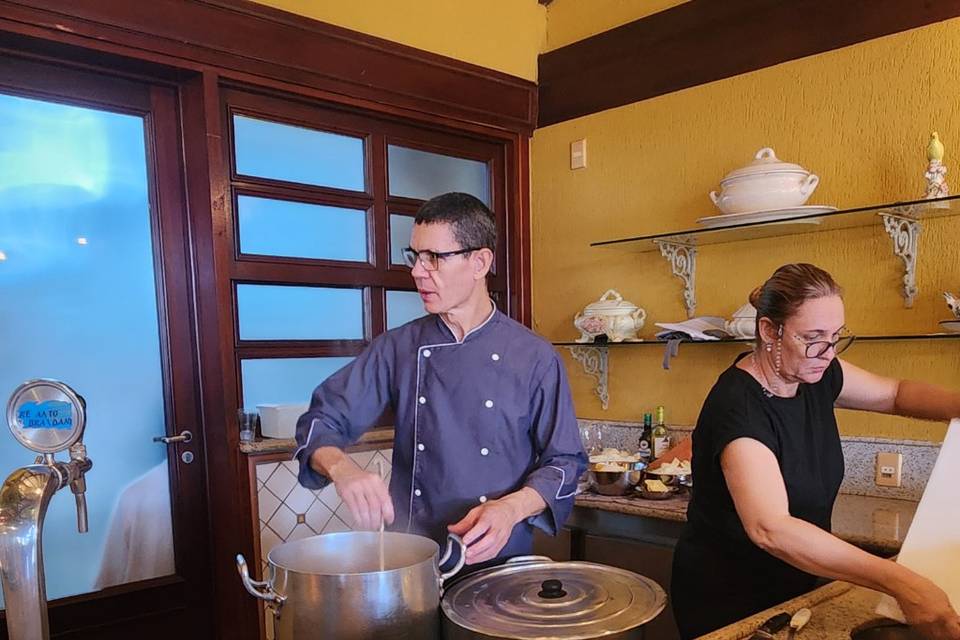 Risoto ao vivo