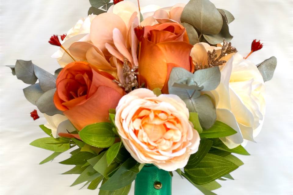 Buquê terracota