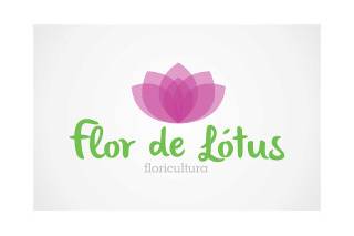 Flor de lotus floricultura logo