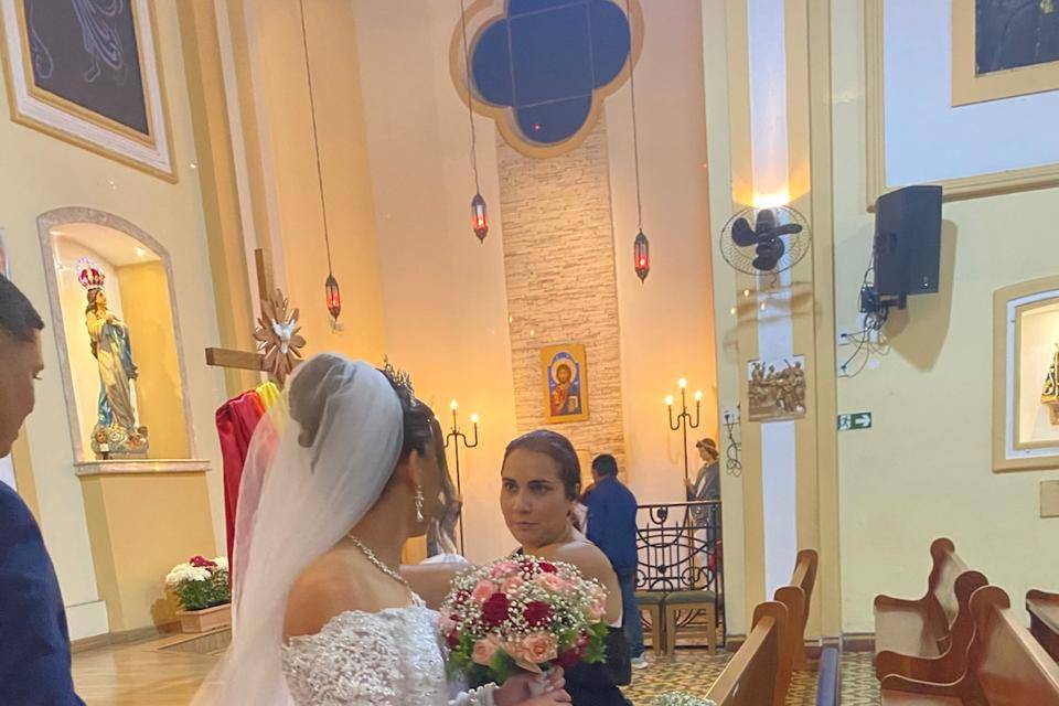 Foto na igreja