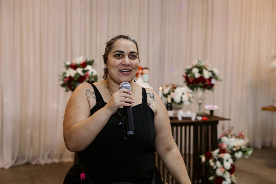 Diretora em ação