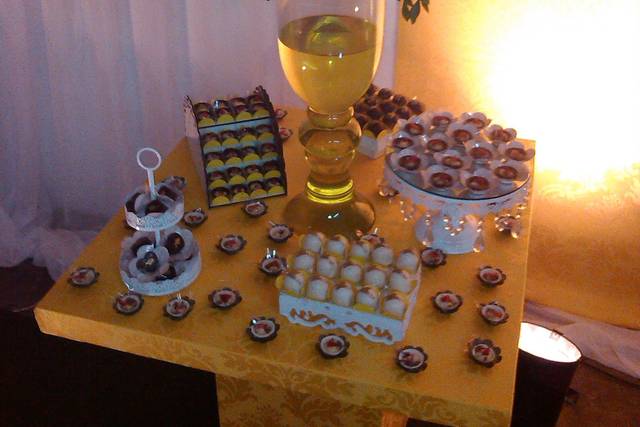 Detalhes mesa de doces