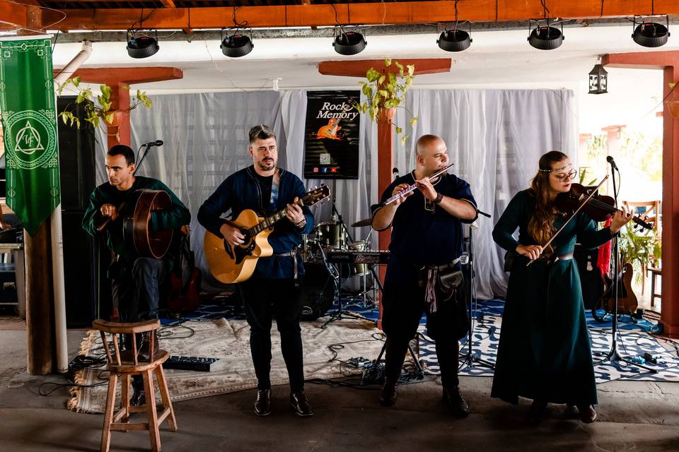 Formação musical na Festa