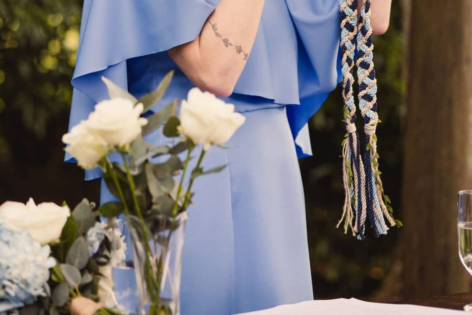 Handfasting. Rito das 3 cordas
