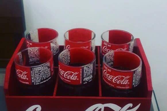 Engradado Coca cola