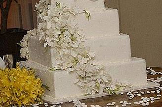 Lindo bolo de casamento